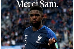 烏姆蒂蒂退役，比利時后衛(wèi)穆尼耶調(diào)侃：我們再也不用擔心了??