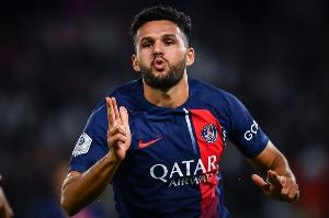 16球，貢薩洛-拉莫斯與姆巴佩并列巴黎隊(duì)史替補(bǔ)登場(chǎng)進(jìn)球最多球員