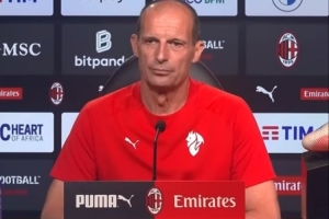 阿萊格里：希望萊奧能出戰(zhàn)那不勒斯 米蘭贏球應(yīng)是常態(tài)輸球是例外