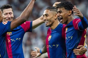 巴薩制造！近3位歐冠單場頭球+遠(yuǎn)射破門球員：萊萬、拉菲、拉師傅