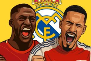 西媒：皇馬首要目標(biāo)是薩利巴非科納特！愿以8000萬出價與槍手談判