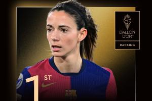 三連莊！官方：邦馬蒂獲2025年女子金球獎(jiǎng)，擊敗槍手球員卡爾登泰