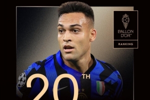 勞塔羅歷年金球獎排名：2024年第7最高，今年第20與2023年相同