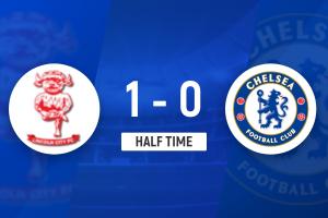 半場-切爾西0-1林肯城 約根森險送禮斯特基破門藍軍半場0射正