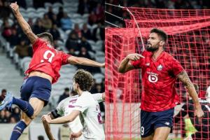 飛翔的大吉魯??吉魯高高躍起頭球制勝，近39歲高齡回歐洲5場3球