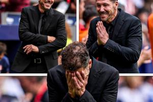 真情流露！5-2大勝皇馬，馬競教父西蒙尼流下男兒淚，眼眶泛紅