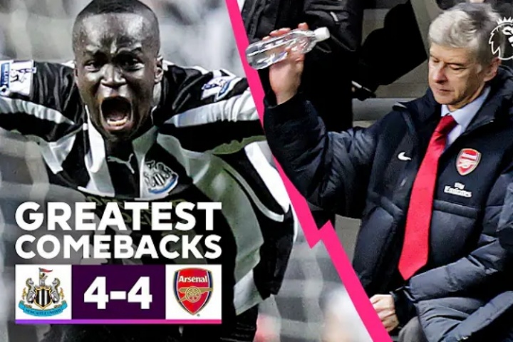 驚天翻盤！11年英超，蒂奧特世界波絕平，紐卡連進(jìn)4球4-4扳平槍手