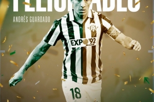 貝蒂斯官推曬照祝名宿瓜爾達多39歲生日快樂，曾效力7年之久