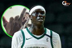 8個(gè)指頭也能打籃球！Yor Anei用8根手指打到了G聯(lián)盟！不可思議！