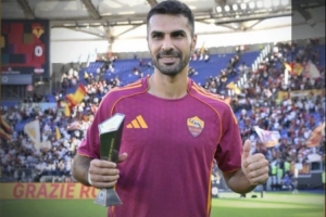 切利克：我很高興首次獲得全場(chǎng)最佳球員，羅馬希望贏得所有比賽