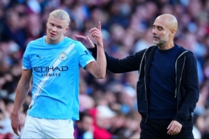 瓜帥：就進球而言哈蘭德是梅羅凱恩萊萬水平，但梅羅保持了20年