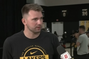 東契奇：和老詹更多訓(xùn)練有助于默契 全員健康時我們一度表現(xiàn)出色