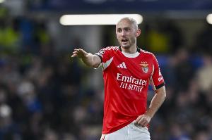 本菲卡中場：我們創(chuàng)造了很多機(jī)會，很失望最終輸?shù)舯荣? >
                                        </div>
                                    </div>
                                                                        <div   id=