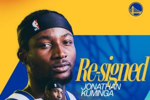 漫長的談判結(jié)束了！2年4850萬！官方：勇士已和庫明加完成續(xù)約