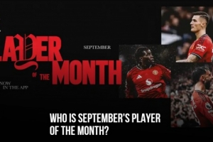 曼聯(lián)9月最佳球員候選：多古、B費(fèi)、舍什科在列