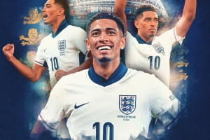 8場1球4助攻！官方：貝林厄姆當(dāng)選英格蘭隊(duì)2024/25賽季最佳男球員