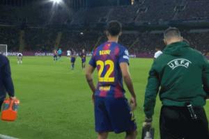 該歇歇了??佩德里被換下球迷起立鼓掌+膜拜，78分鐘跑動11.02km