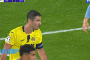 送你4連平！維加頭球絕平后滑跪慶祝，上賽季他曾為尤文出場15場