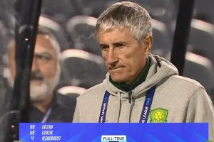 聯(lián)賽+亞冠雙線潰敗??客場0-3慘敗，國安主帥塞蒂恩全程面色鐵青