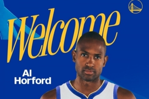 勇士官方：與39歲老將霍福德簽約 后者新賽季將身披20號(hào)球衣