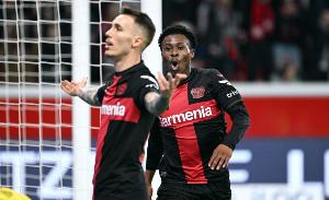 格里馬爾多：勒沃庫(kù)森踢出了本賽季最好的表現(xiàn)，沒(méi)獲勝我們很失望