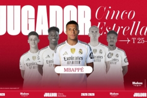 6場(chǎng)10球1助！官方：姆巴佩當(dāng)選皇馬球迷評(píng)選的9月份隊(duì)內(nèi)最佳球員