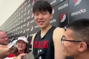 新秀表演環(huán)節(jié)要唱什么？楊瀚森：你們就看吧 反正肯定要出糗??