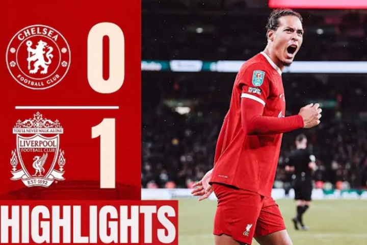 渣叔時代最后冠軍！24年聯(lián)賽杯，范迪克絕殺，紅軍擊敗藍軍奪冠