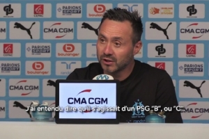 德澤爾比：馬賽贏了巴黎卻說(shuō)他們派的是二隊(duì)，我們需要更多尊重