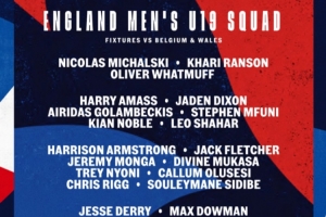 英格蘭U19隊名單：15歲道曼、尼奧尼、恩古莫哈、杰克-弗萊徹入圍