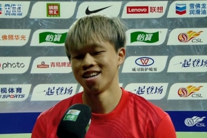 茹子楠：這四年沒有幫助球隊太多，希望這球可以幫助球隊保級