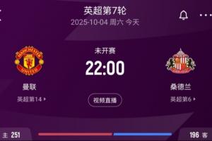 曼聯(lián)vs桑德蘭首發(fā)：拉門斯首秀！舍什科、芒特先發(fā)，庫尼亞替補(bǔ)