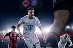 硬仗！拜仁發(fā)布客戰(zhàn)法蘭克福海報：奧利塞帶球推進