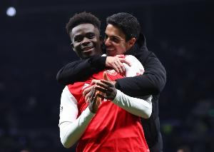 薩卡：阿爾特塔會為俱樂部帶來成功，我期待那一天的到來