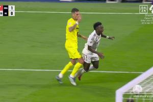 黃潛球員質(zhì)疑判罰：維尼修斯根本是雙腳起跳騙點(diǎn)！紅牌也是莫須有