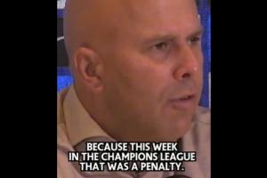 斯洛特不滿判罰：伊薩克禁區(qū)倒地在歐冠就是點(diǎn)球，但英超標(biāo)準(zhǔn)不同