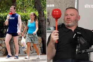 魯尼談03年被拍到在吃超大棒棒糖：買來(lái)的目的只是想把他砸碎