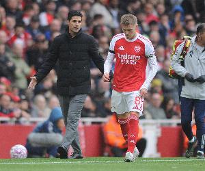 英媒：厄德高、賴斯回歸日期尚不明確 因卡皮耶有望對富勒姆復(fù)出