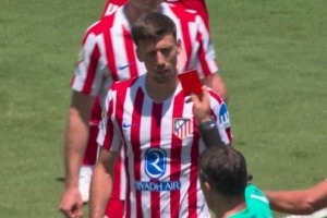 朗格萊在西甲已有6次被紅牌罰下，近10個賽季僅3名球員比他更多