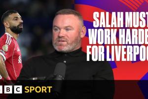 魯尼：我質(zhì)疑薩拉赫的職業(yè)道德，他不爽利物浦重金買伊薩克維爾茨