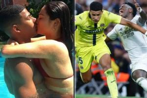 黃潛后衛(wèi)妻子諷刺裁判：我得趕緊離開(kāi)伯納烏，不然又要被打劫了