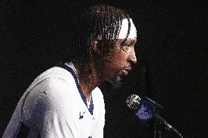 進攻感覺不錯！波普半場6中4拿到10分1板1助