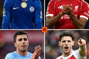 請為英超四大中場排名：凱塞多、赫拉芬貝赫、羅德里、賴斯