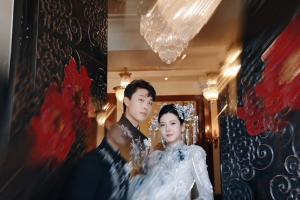 23歲申花后衛(wèi)金順凱近日舉辦婚禮，球隊(duì)董事長谷際慶擔(dān)當(dāng)證婚人