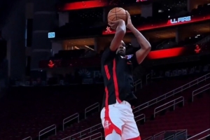 要來了！火箭官方曬杜蘭特賽前訓練視頻：KD在準備他的火箭首秀