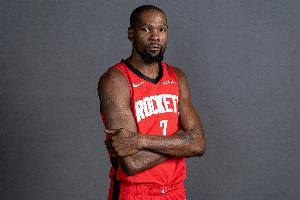 KD10中7砍20分！火記：好久沒看到火箭球員這么輕松地拿20分了