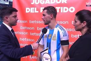 洛塞爾索：很高興再次為國家隊進(jìn)球 進(jìn)球和勝利獻(xiàn)給魯索