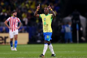 阿斯：維尼修斯在安帥巴西隊(duì)重獲新生，三球一助恢復(fù)爭(zhēng)金球獎(jiǎng)水準(zhǔn)