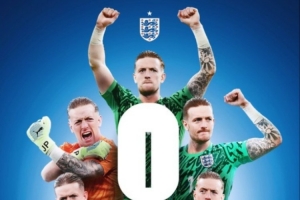 英格蘭官方發(fā)布皮克福德海報(bào)：連續(xù)八場(chǎng)零封隊(duì)史首人！