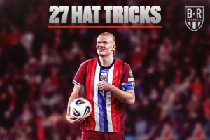 哈蘭德27次戴帽分布：曼城11次最多，挪威6次、多特4次